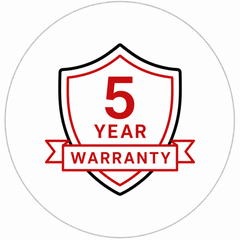 5 YEAR WARRANTY