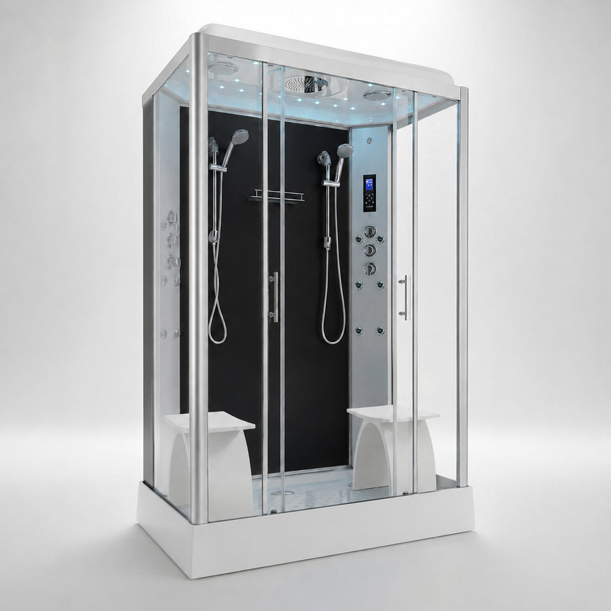 Platinum Shower Cabin - Twin