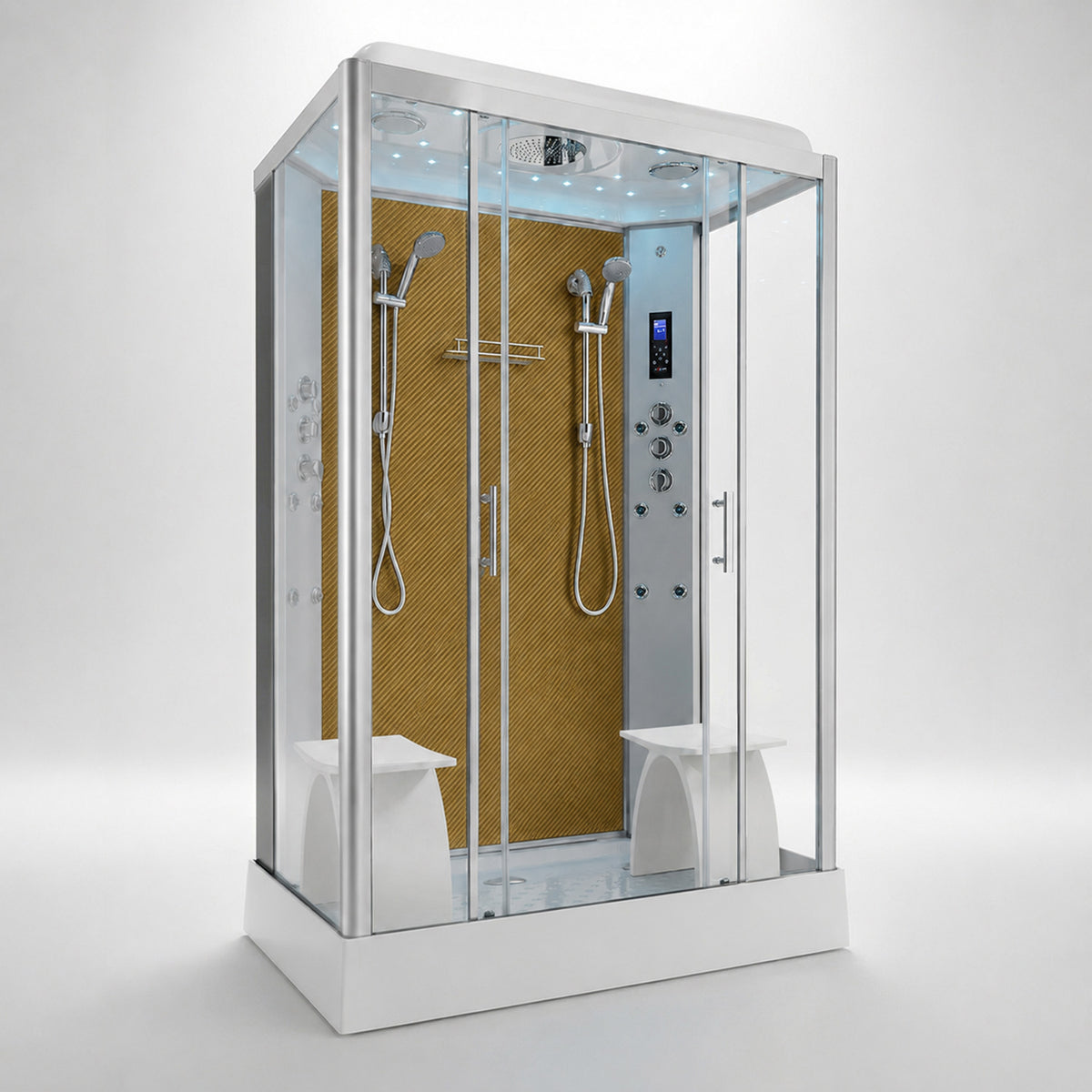 Platinum Shower Cabin - Twin