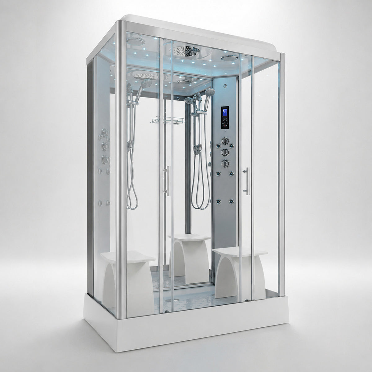 Platinum Shower Cabin - Twin