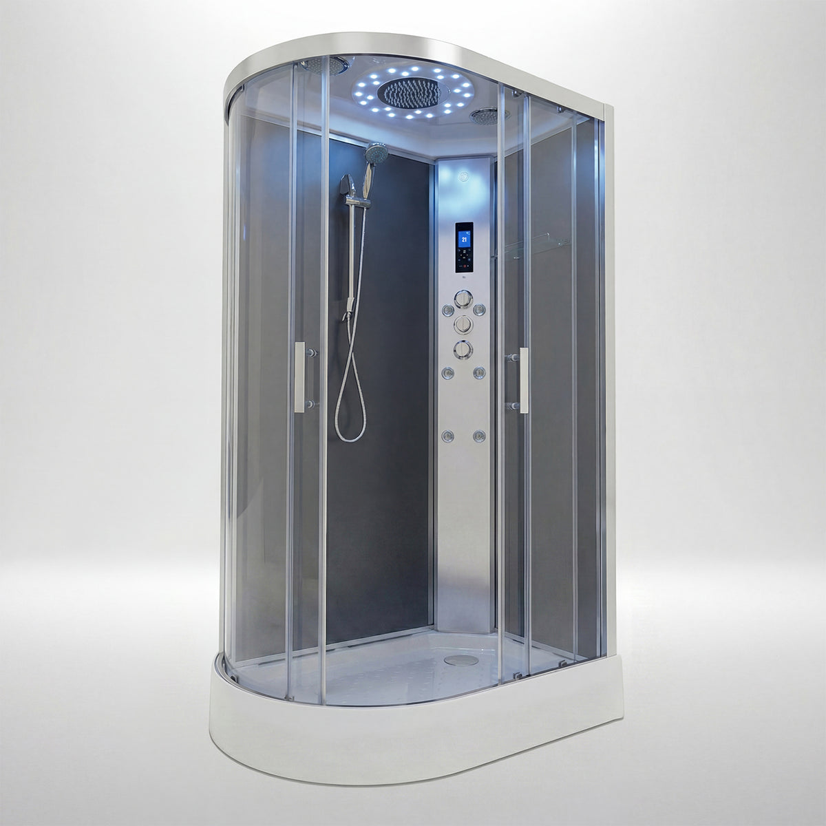 Platinum Shower Cabin - Offset (Right)