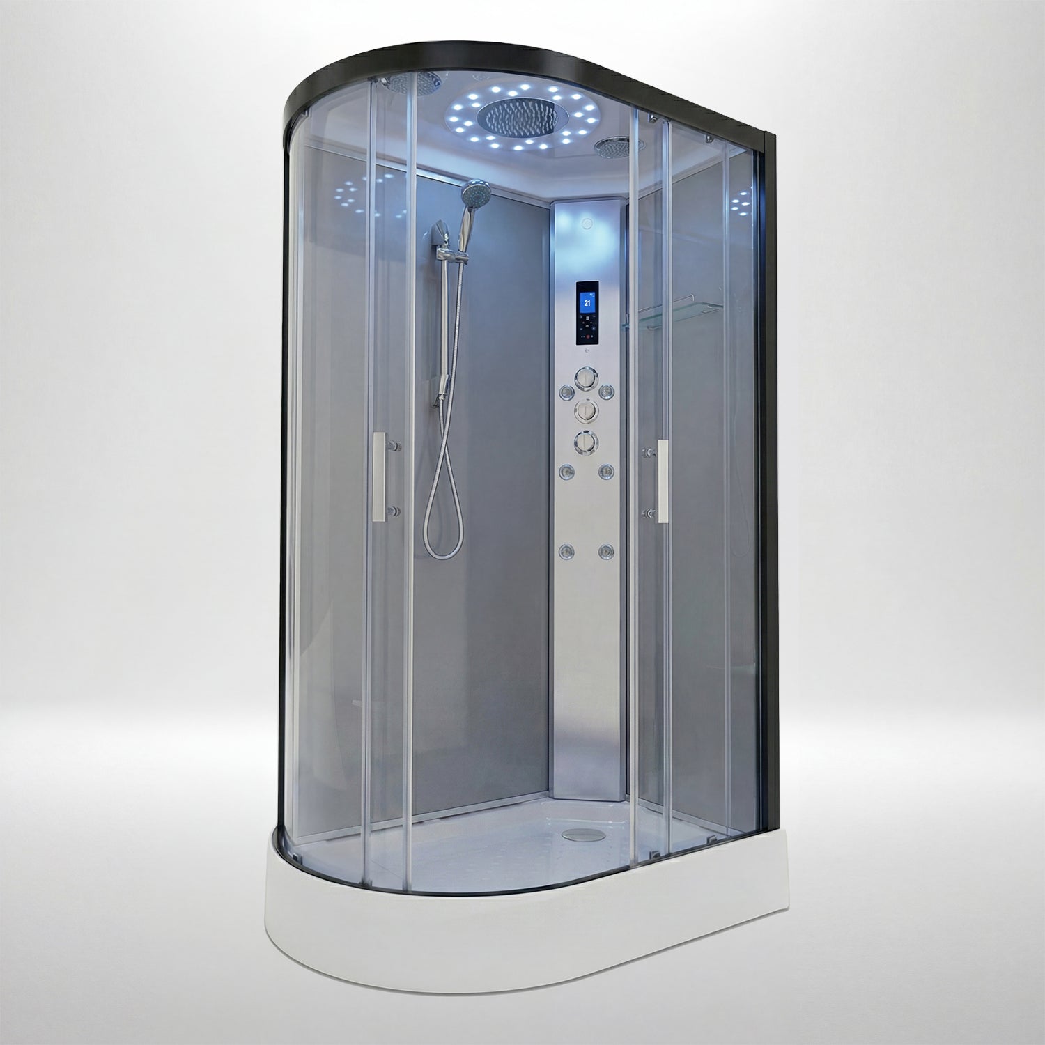 Platinum Shower Cabin - Offset (Right)