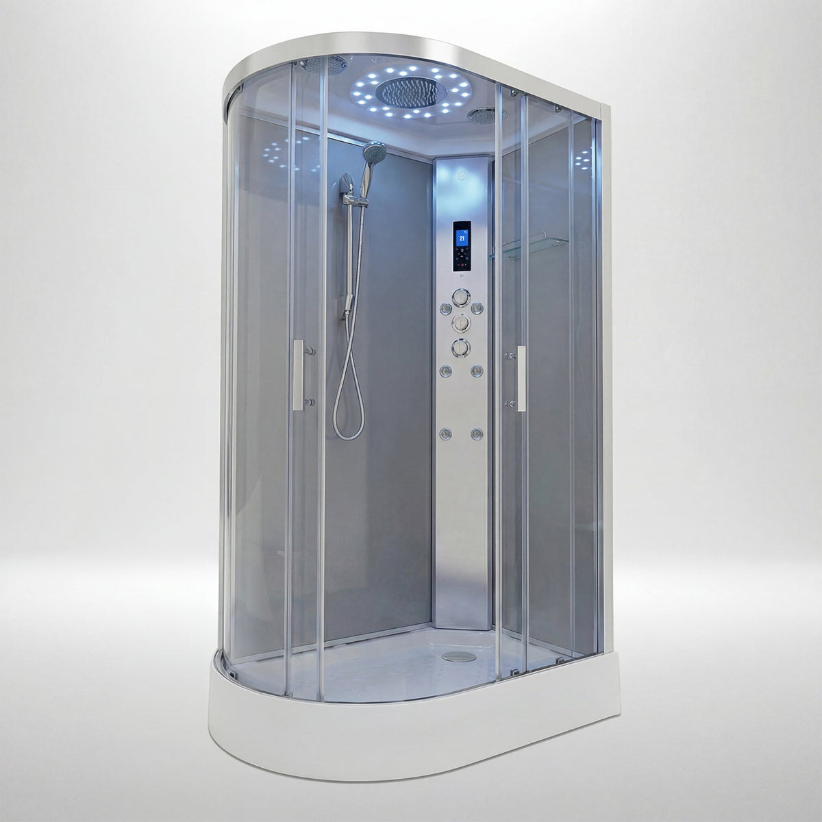 Platinum Shower Cabin - Offset (Right)
