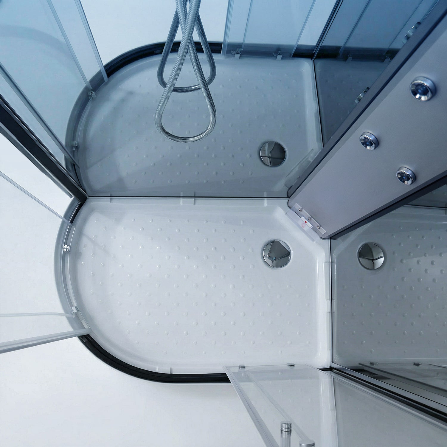 Platinum Shower Cabin - Offset (Right)