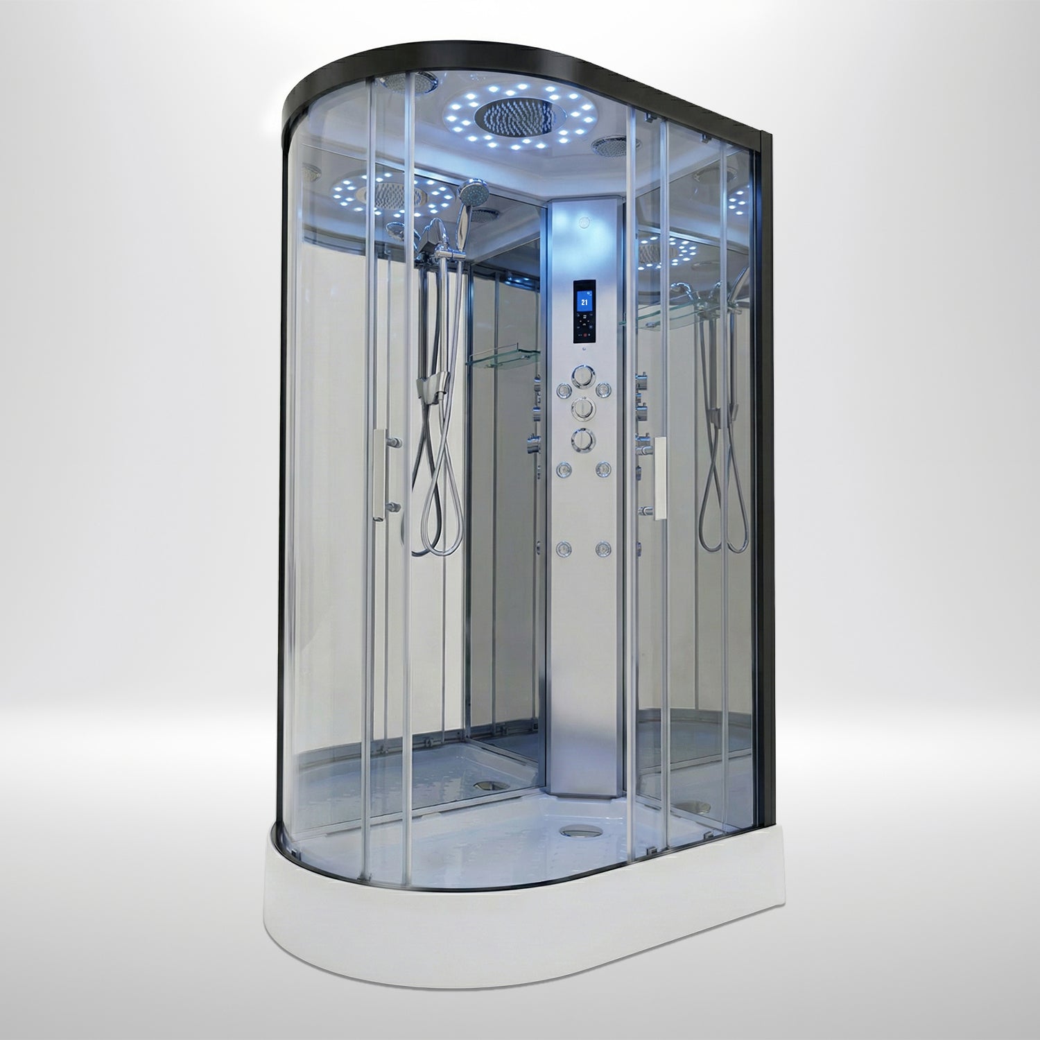 Platinum Shower Cabin - Offset (Right)