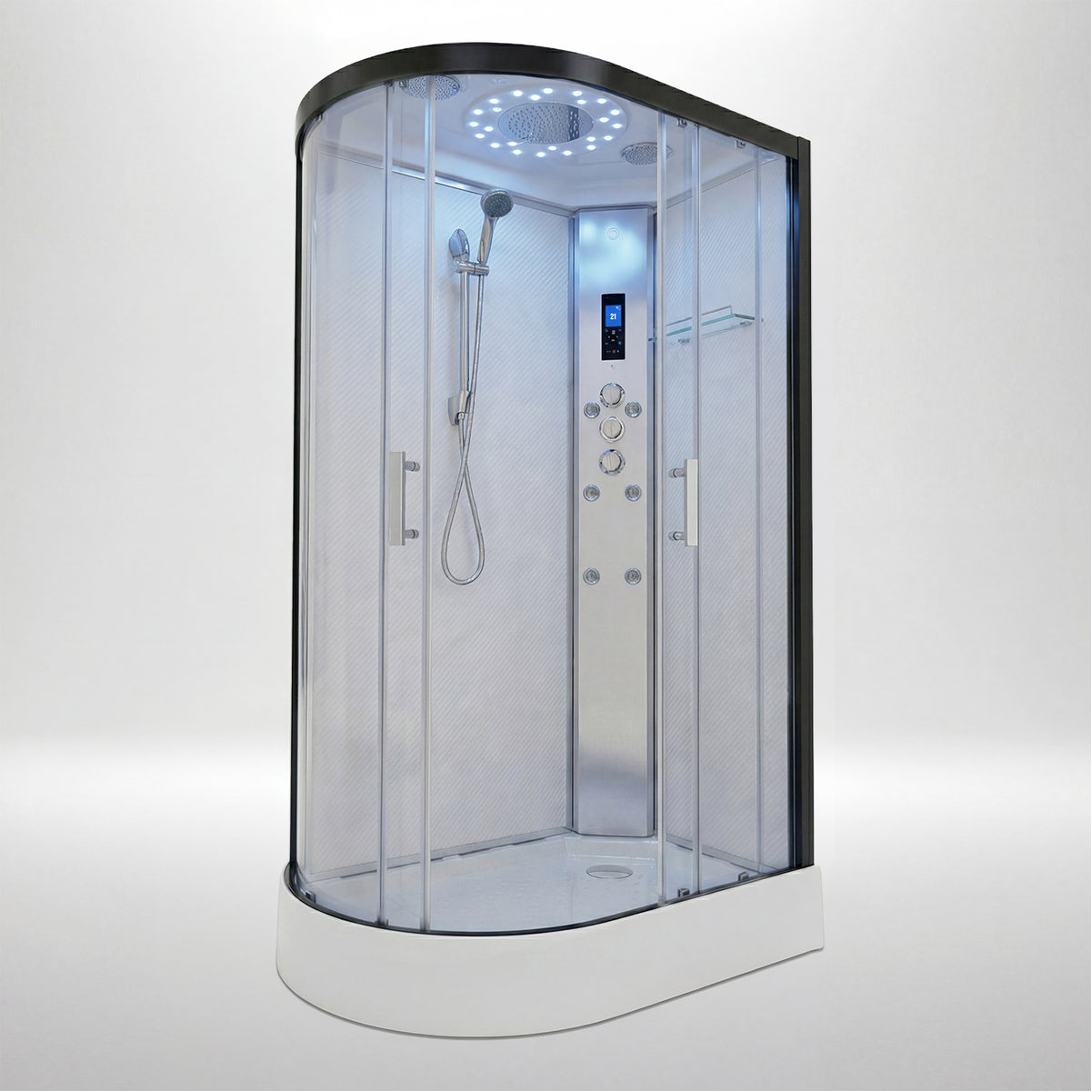 Platinum Shower Cabin - Offset (Right)