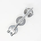 Water Control Valve mixer Tap Set - Thermostatic 3 Port 2 Feed (100mm between dials)
