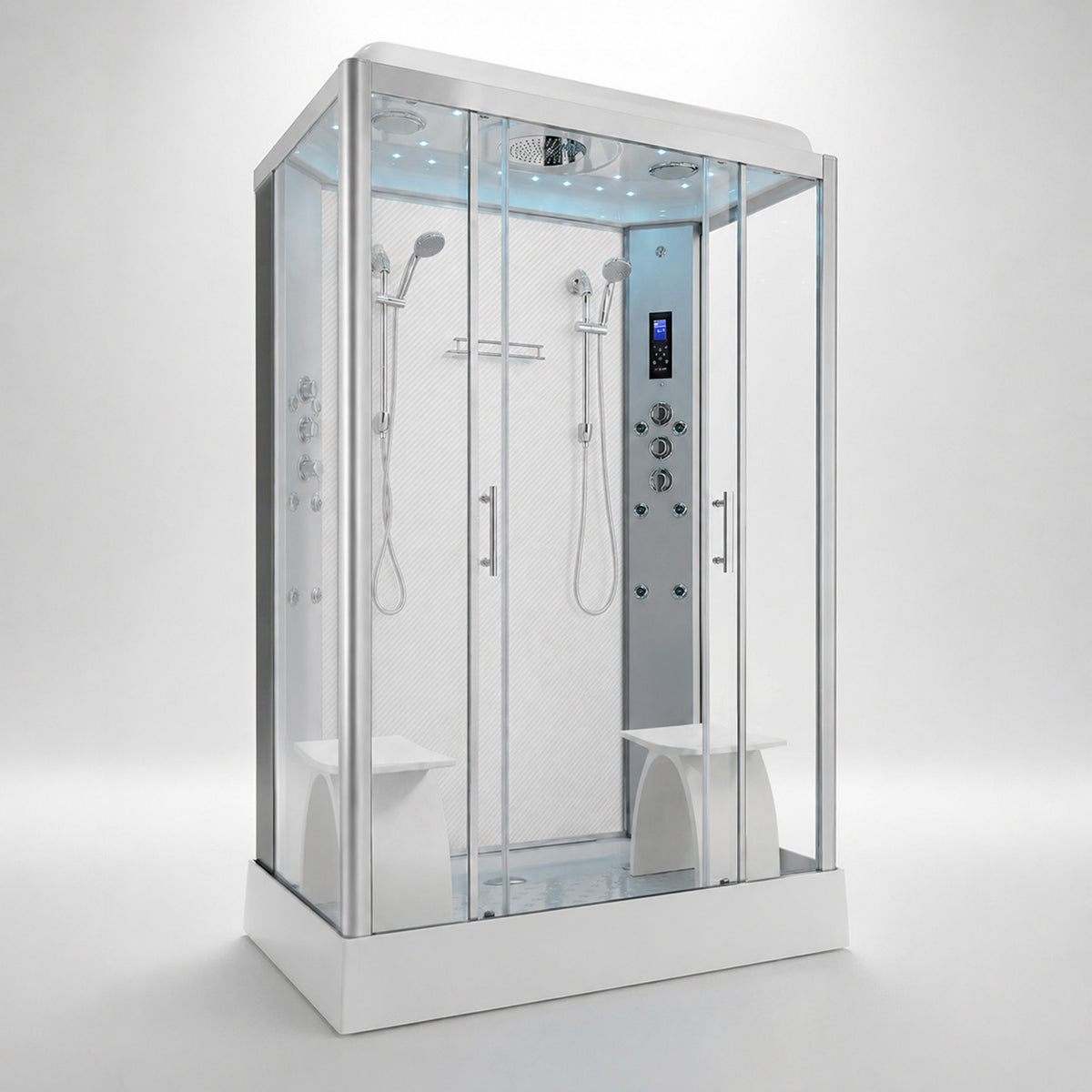 Platinum Shower Cabin - Twin