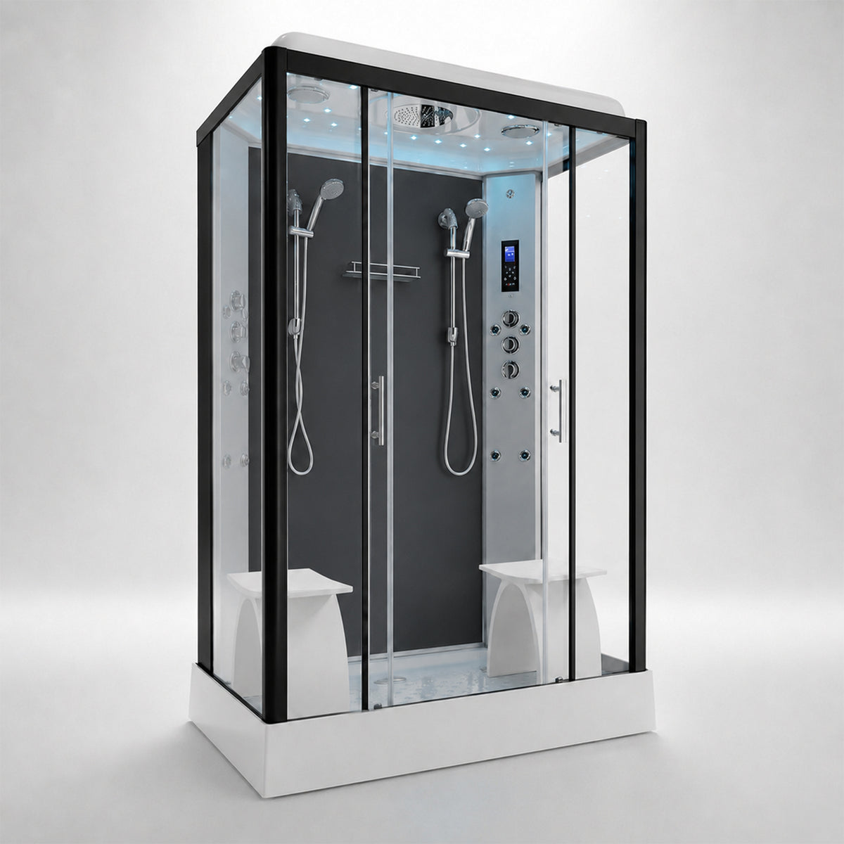 Platinum Shower Cabin - Twin