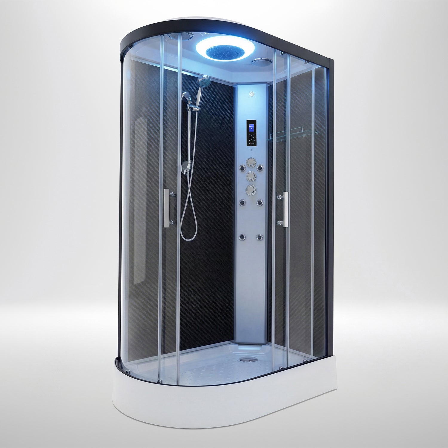 Premium Shower Cabin - Offset (Right)