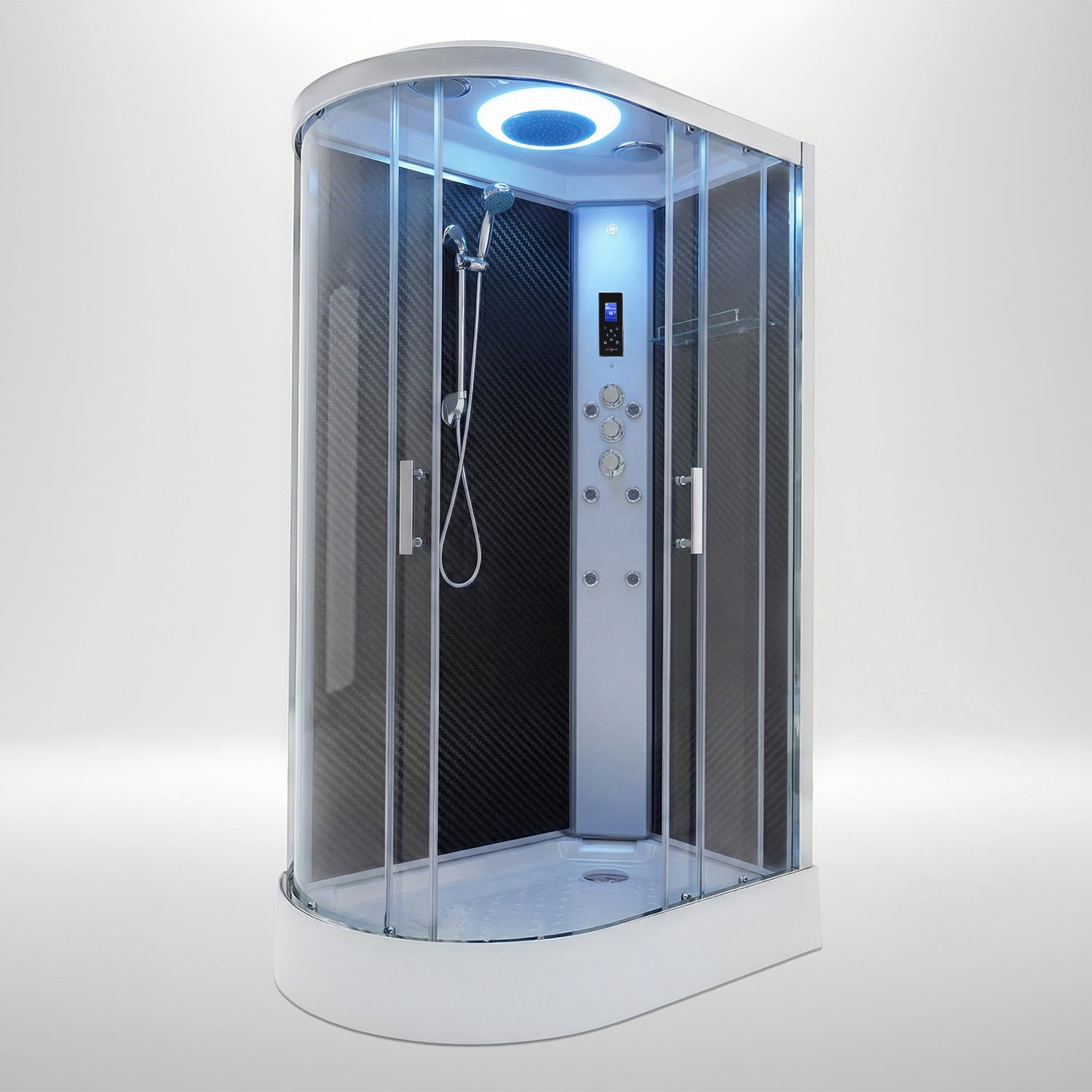 Premium Shower Cabin - Offset (Right)
