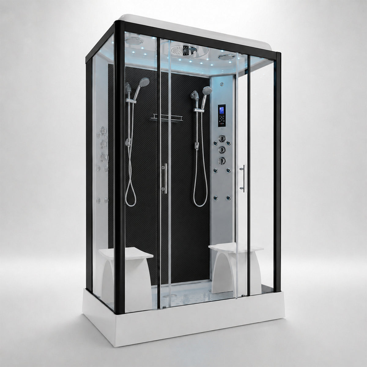 Platinum Shower Cabin - Twin