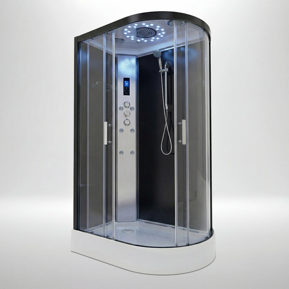 Platinum Shower Cabin - Offset (Left)