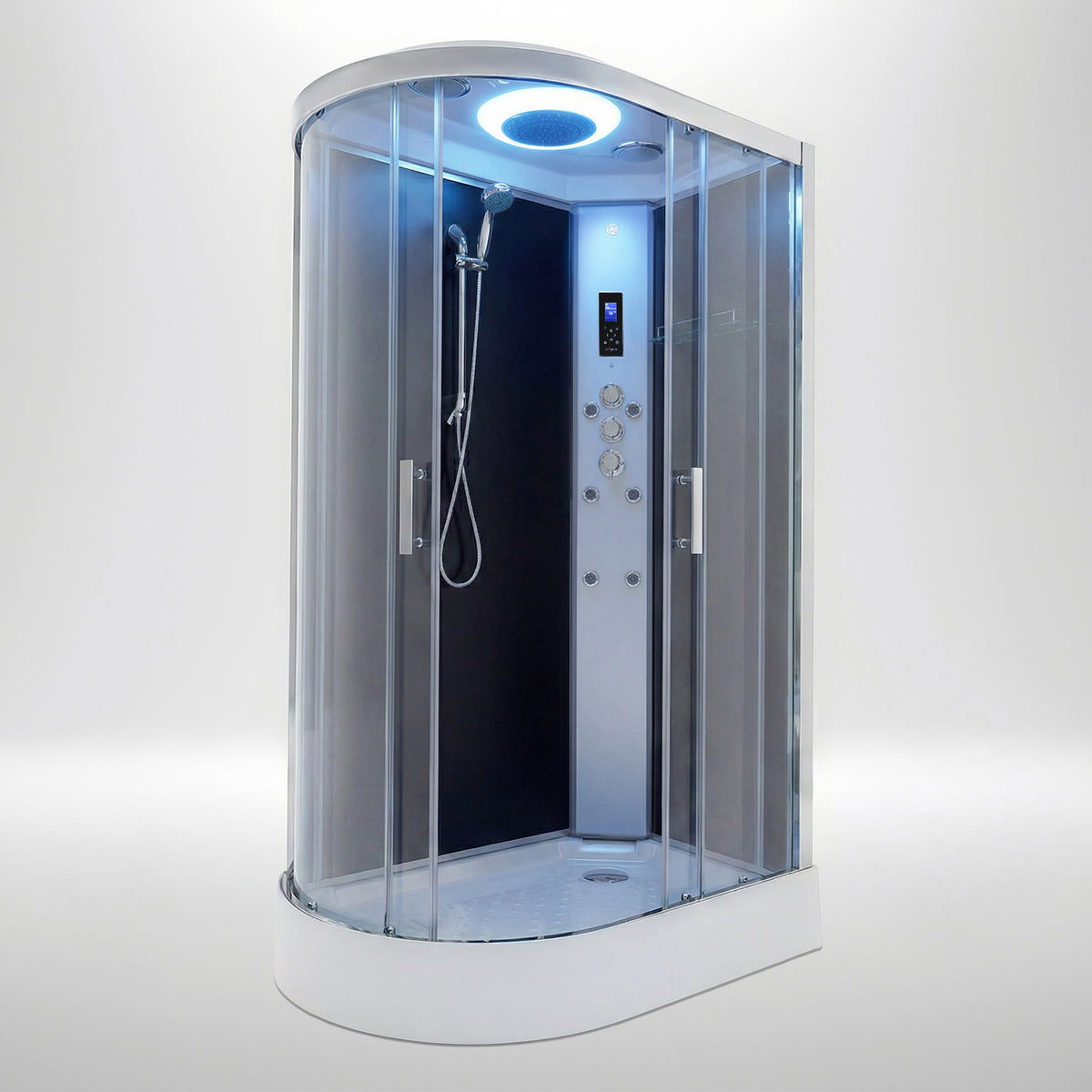 Premium Shower Cabin - Offset (Right)
