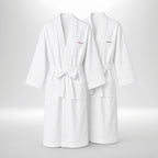 Insignia Waffle Bath Robe - Twin Pack