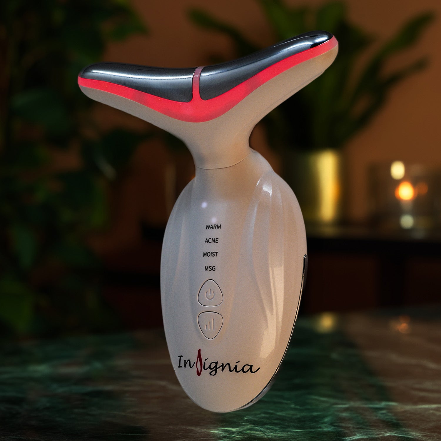 LED Light Therapy Neck & Face Massager