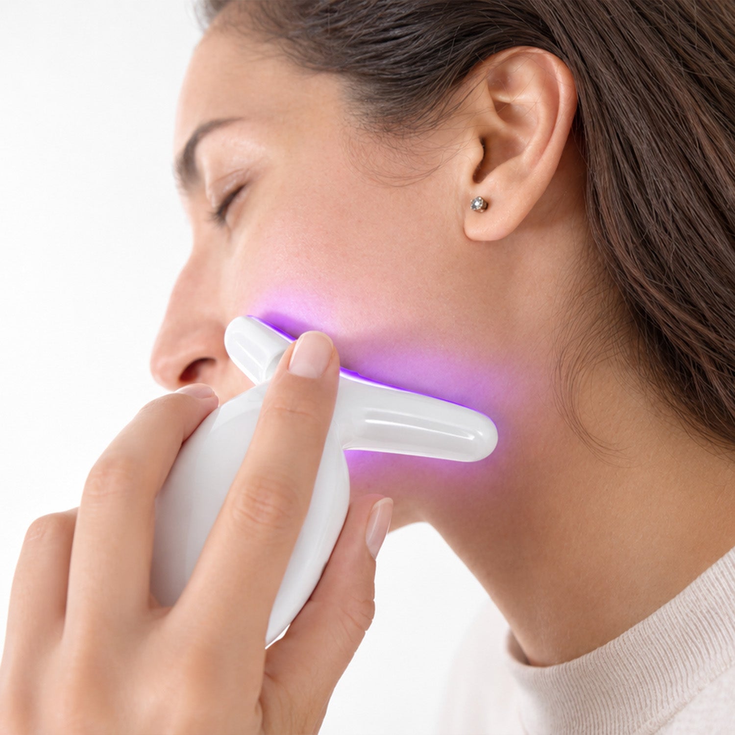 LED Light Therapy Neck & Face Massager