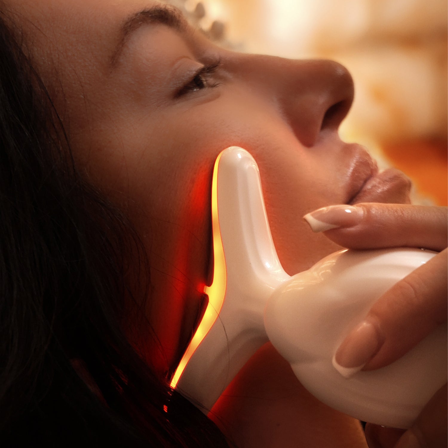 LED Light Therapy Neck & Face Massager