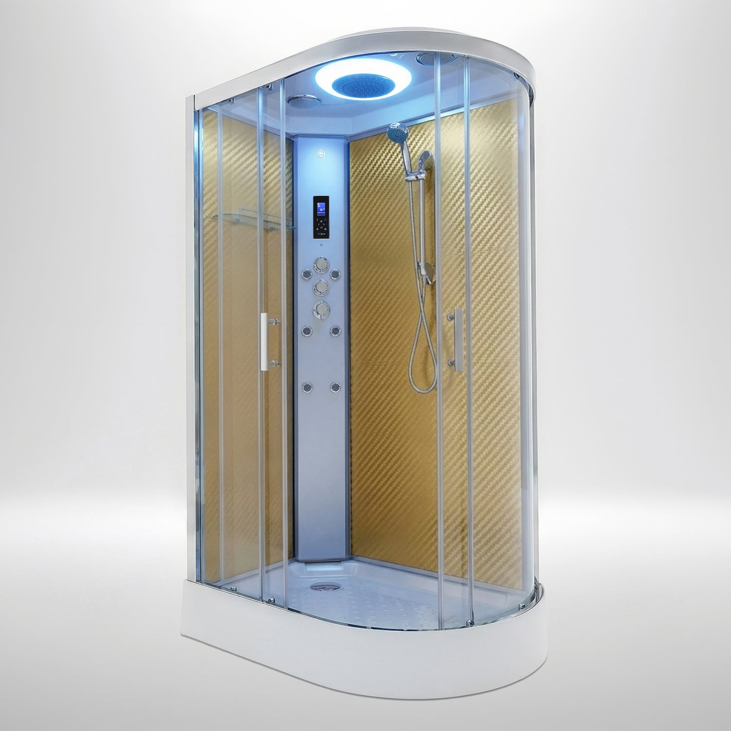 Premium Shower Cabin - Offset (Left)