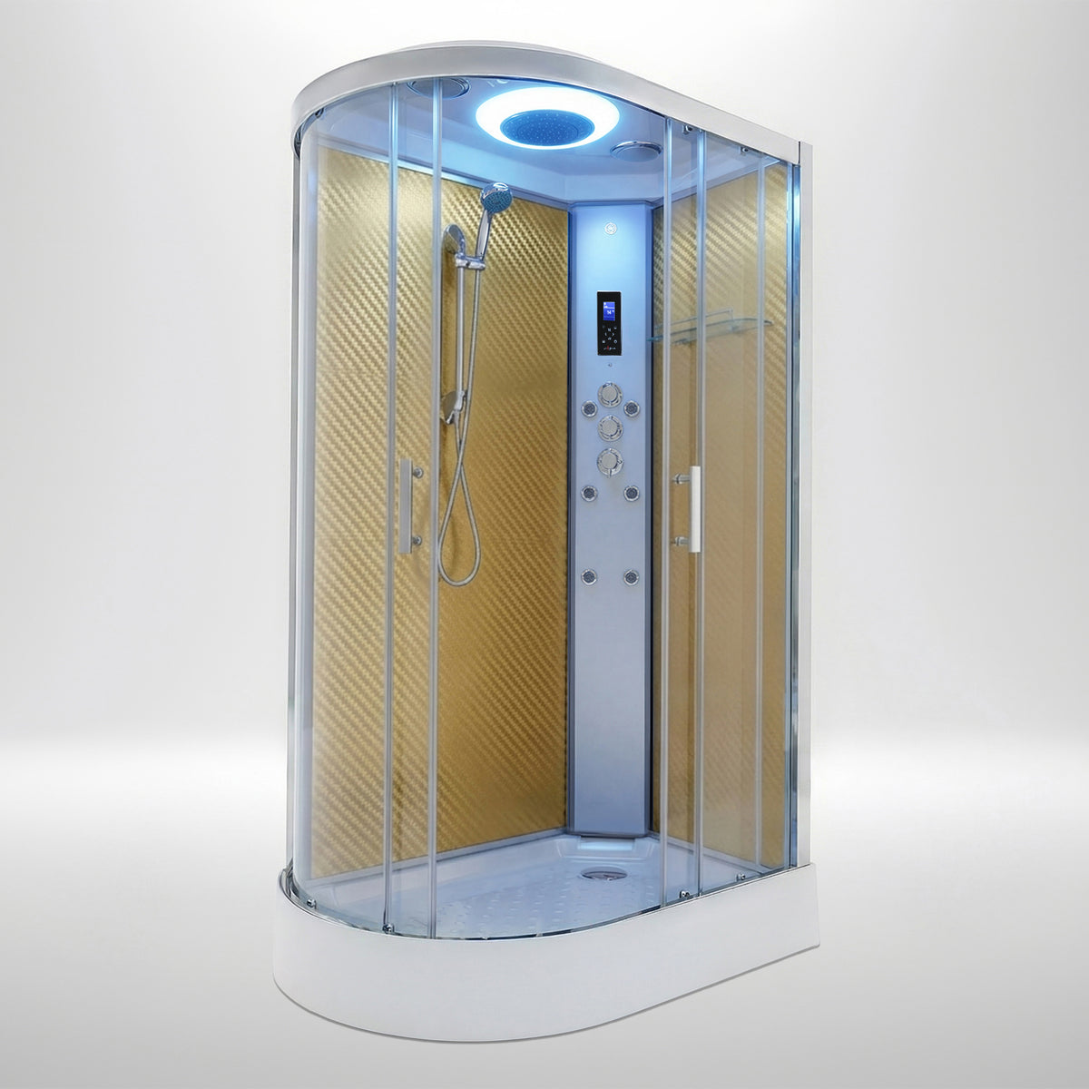 Premium Shower Cabin - Offset (Right)