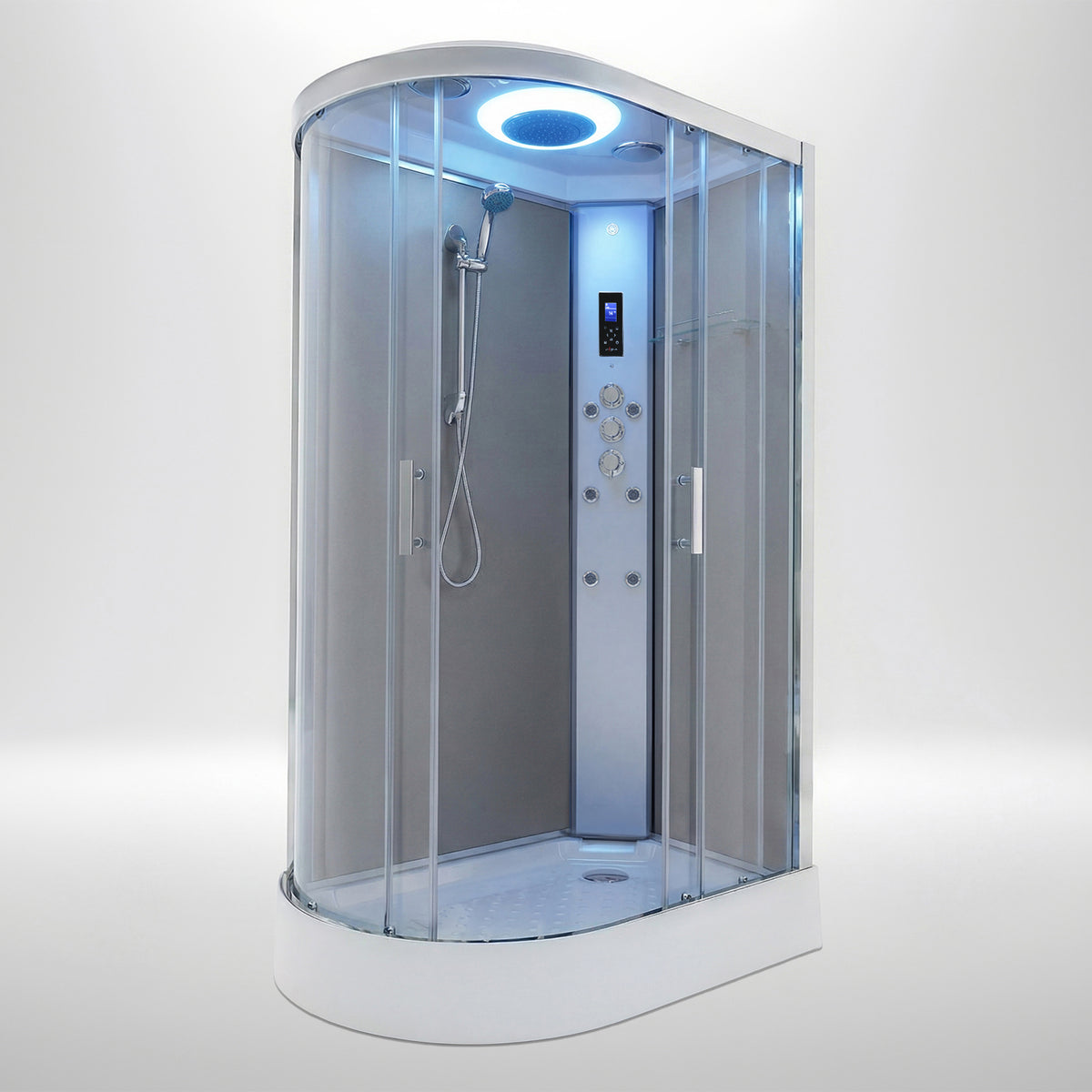 Premium Shower Cabin - Offset (Right)