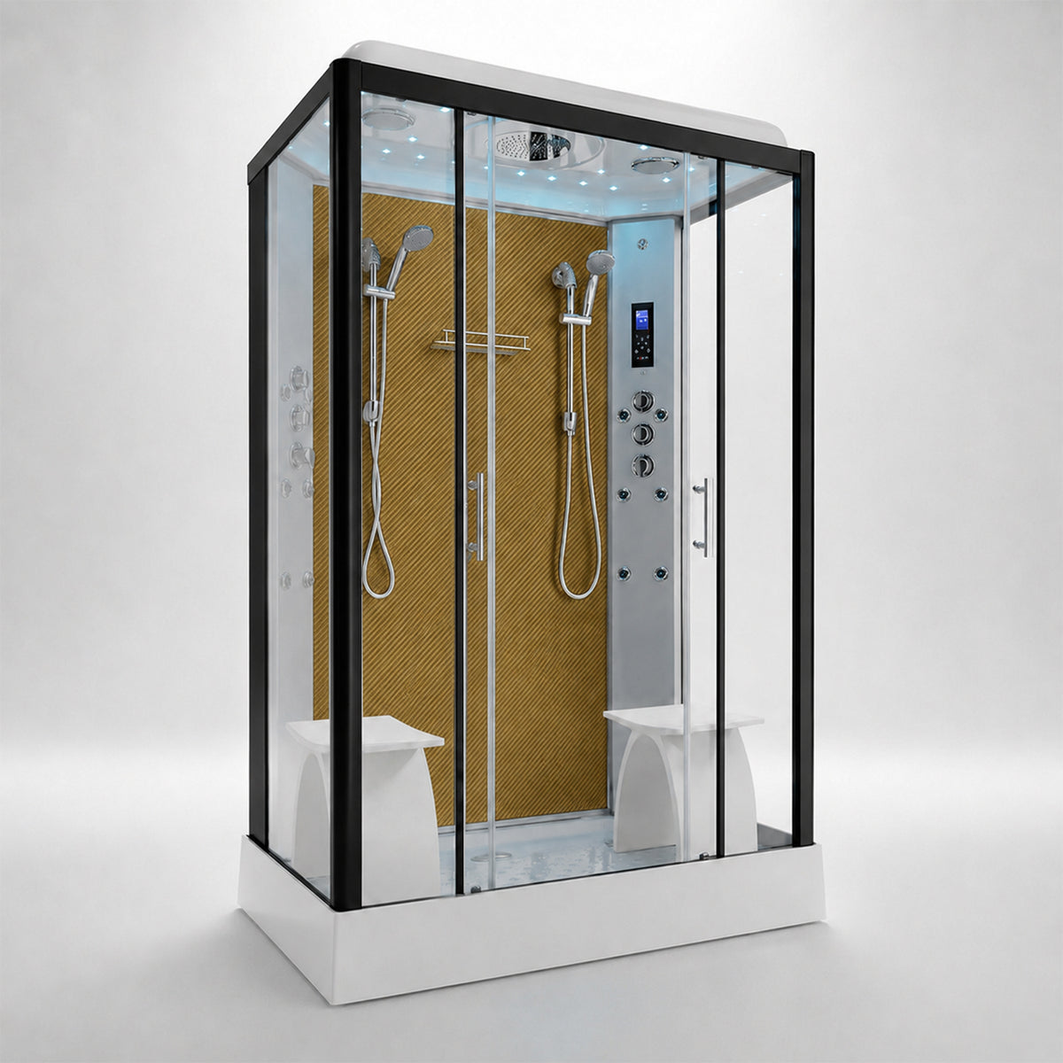Platinum Shower Cabin - Twin