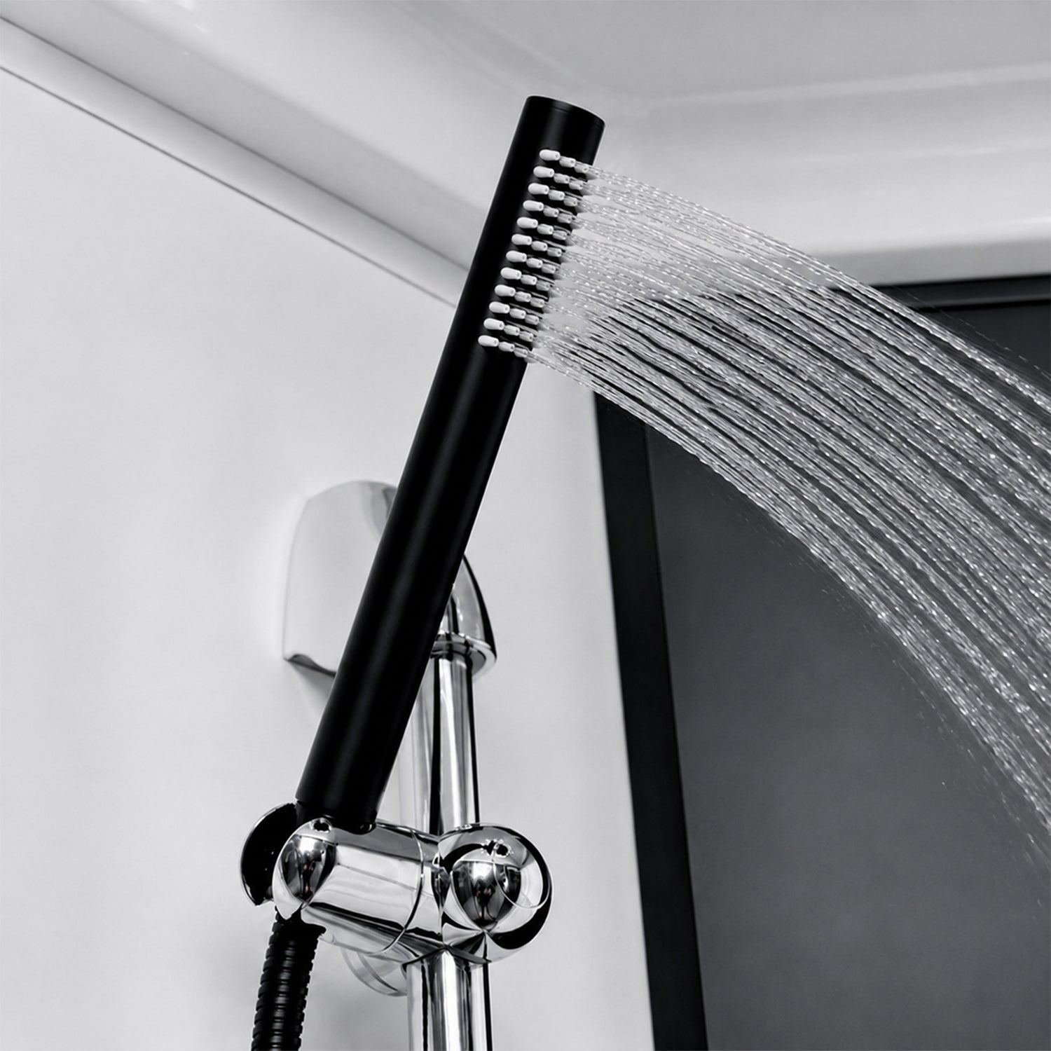Monochrome Steam Shower - Twin