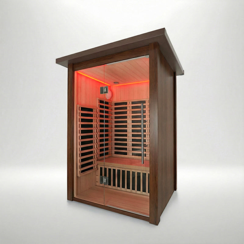MXOS1500 Outdoor Infrared Sauna - Aluminium (GRADE A)