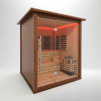 MXOS2000 Outdoor Hybrid Sauna - Aluminium