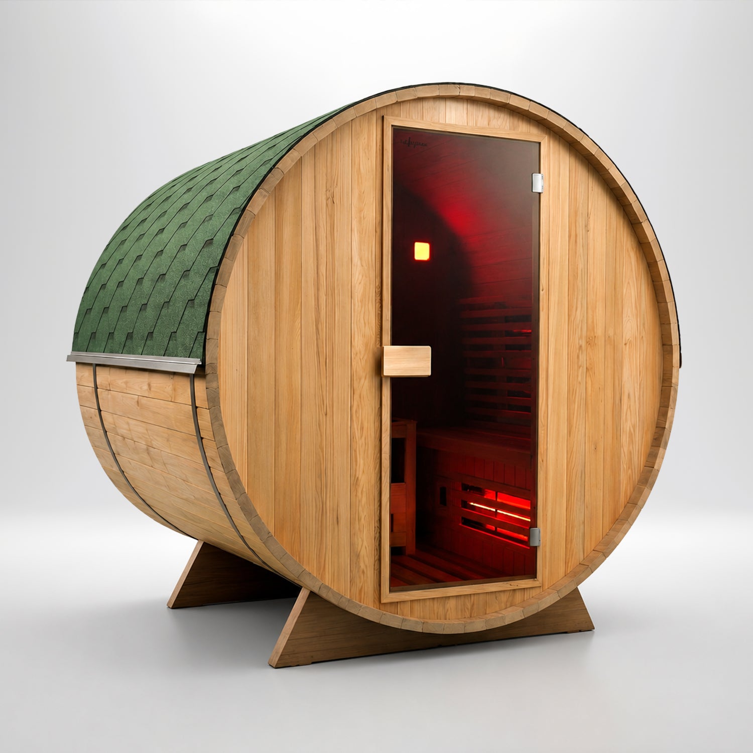 Hybrid Barrel Sauna