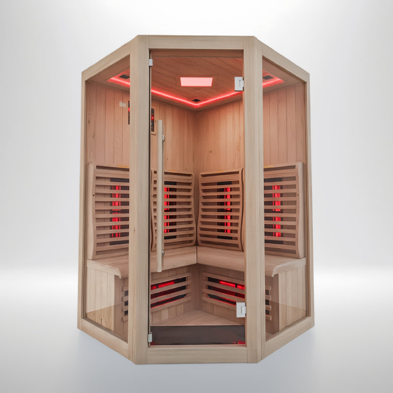 KY006 Indoor Infrared Sauna - 3 Person (GRADE A)