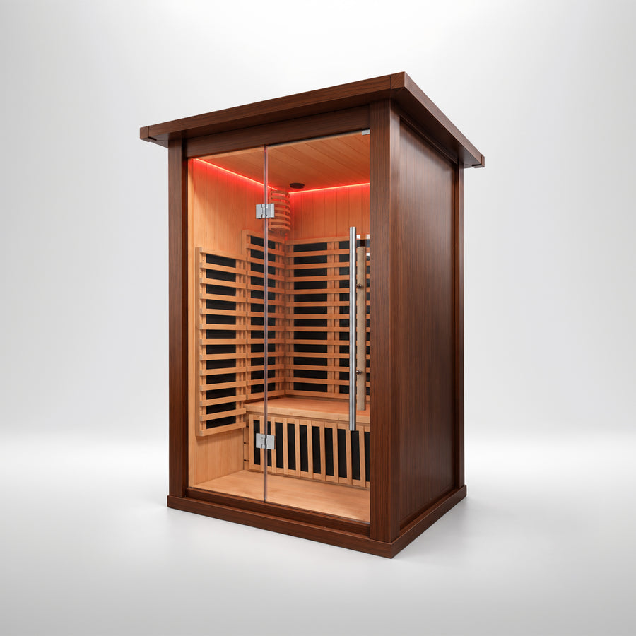 MXOS1500 Outdoor Infrared Sauna - Aluminium