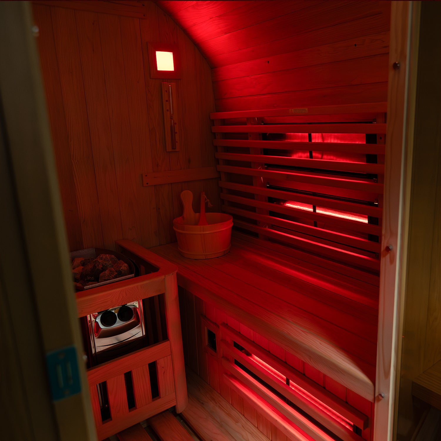 Hybrid Barrel Sauna