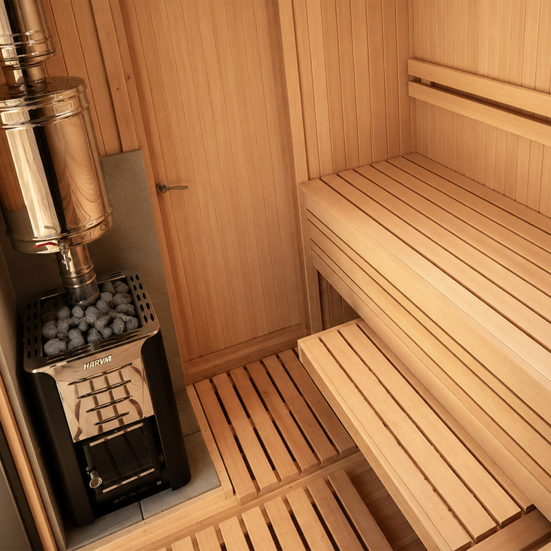 WOOD-BURNING OR ELECTRIC HEATING