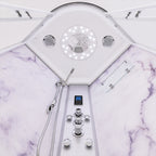 Marble Steam Shower - Quadrant (GRADE A)