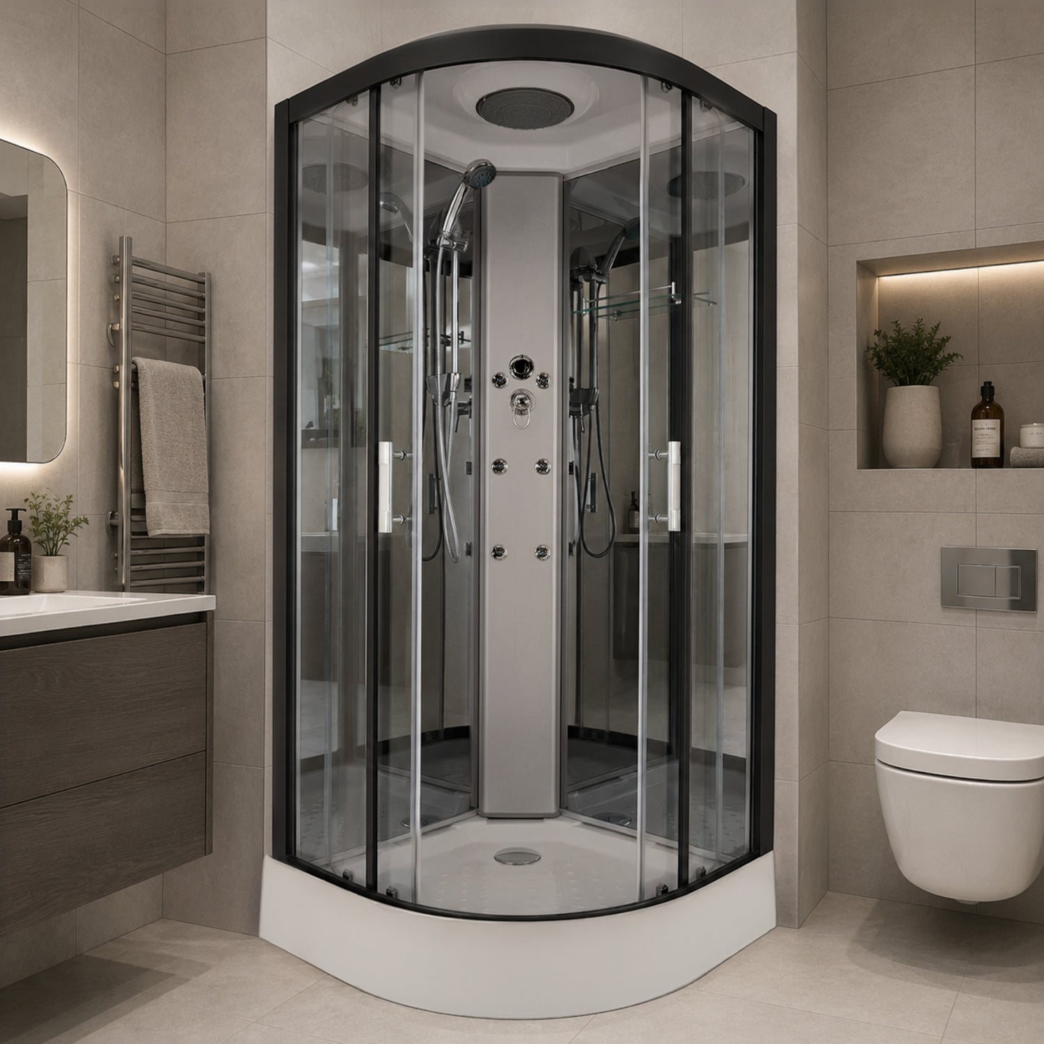 ECOnomy Shower Cabin - Quadrant