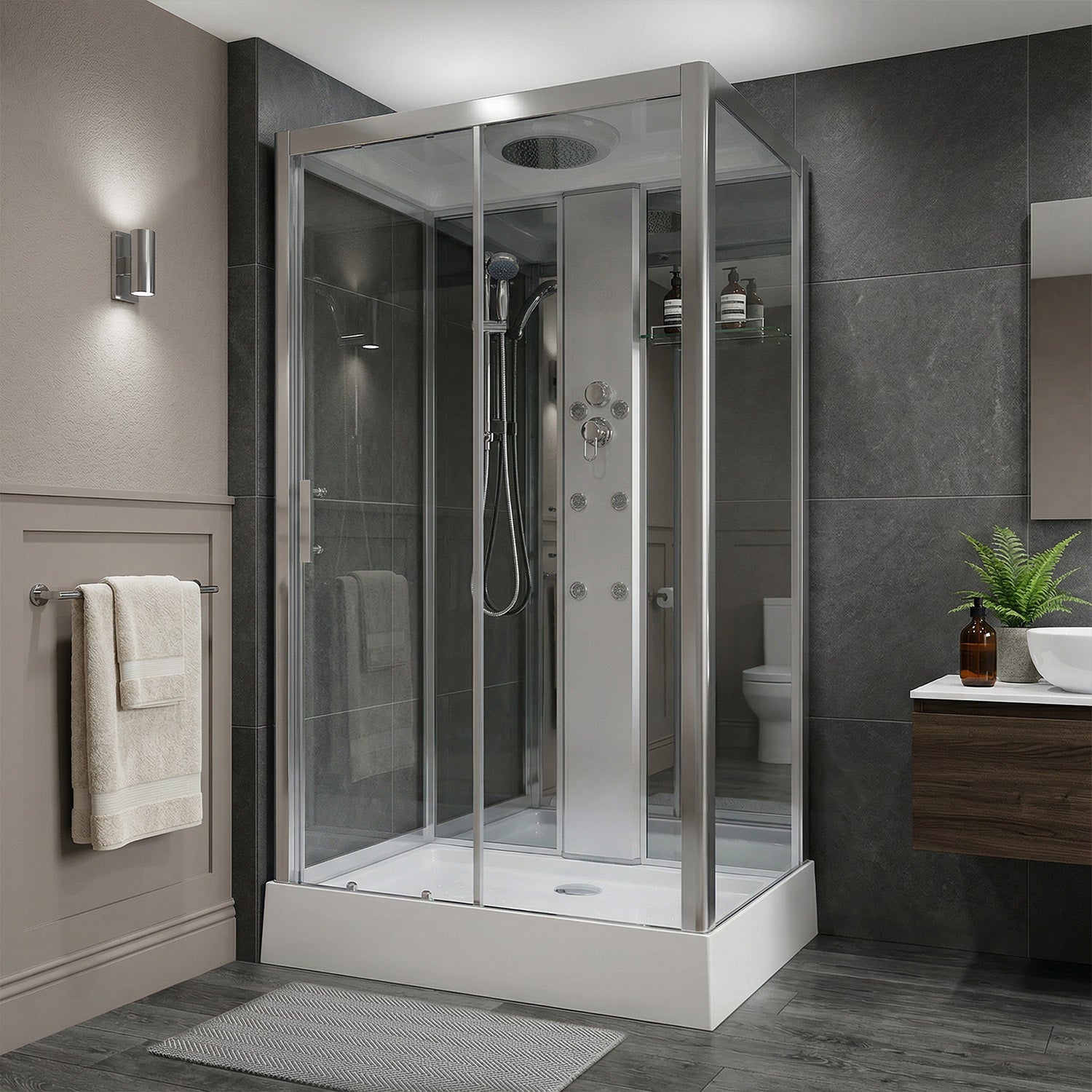 ECOnomy Shower Cabin - Rectangle