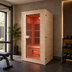 Essential Indoor Infrared Sauna 1100mm x 900mm