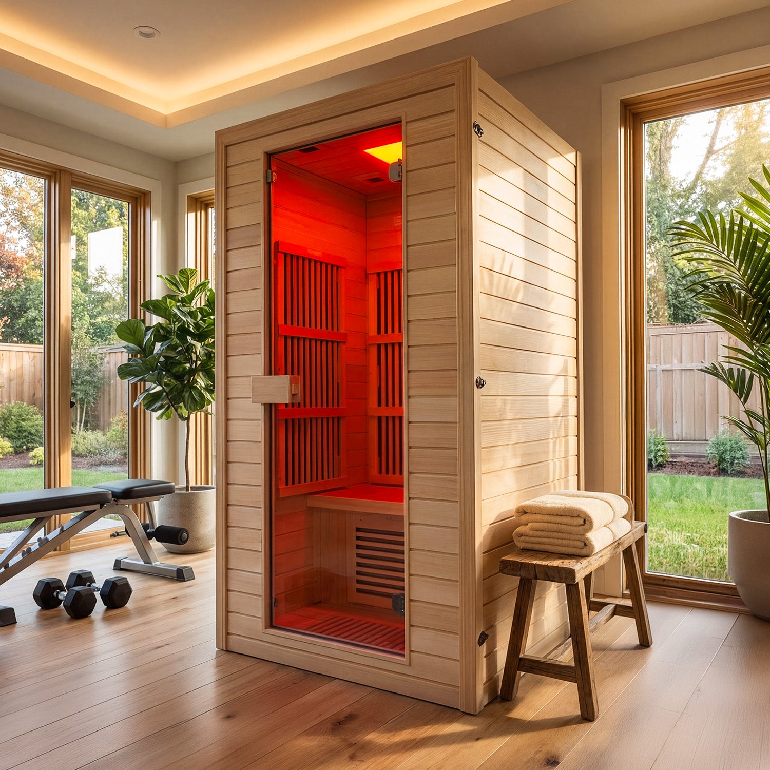 KY005 Indoor Infrared Sauna - 2 Person