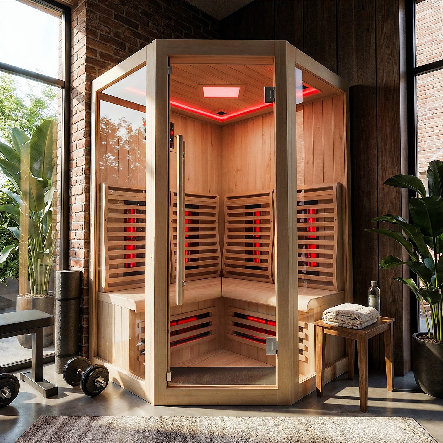 KY006 Indoor Infrared Sauna - 3 Person