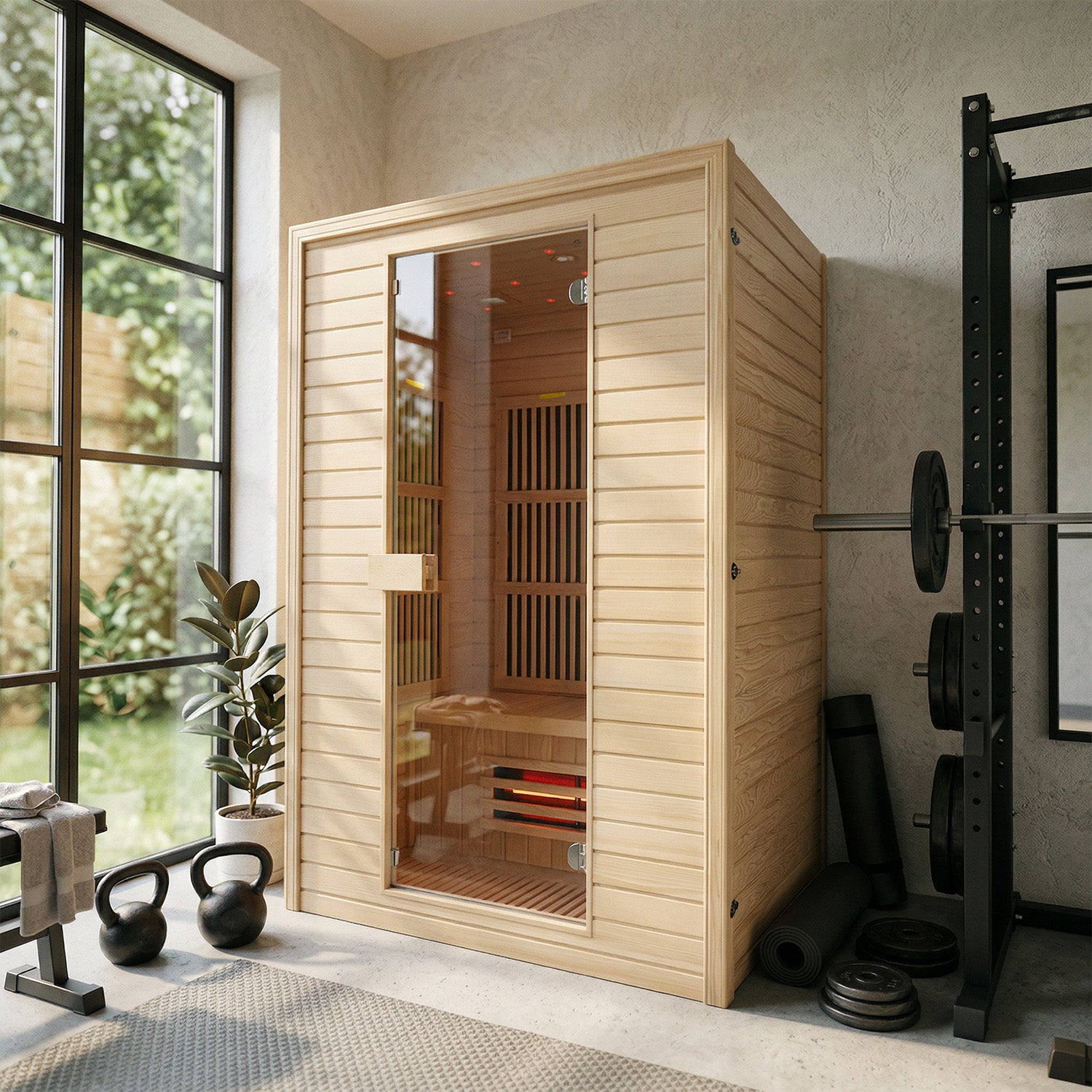 KY008 Indoor Infrared Sauna - 2 Person