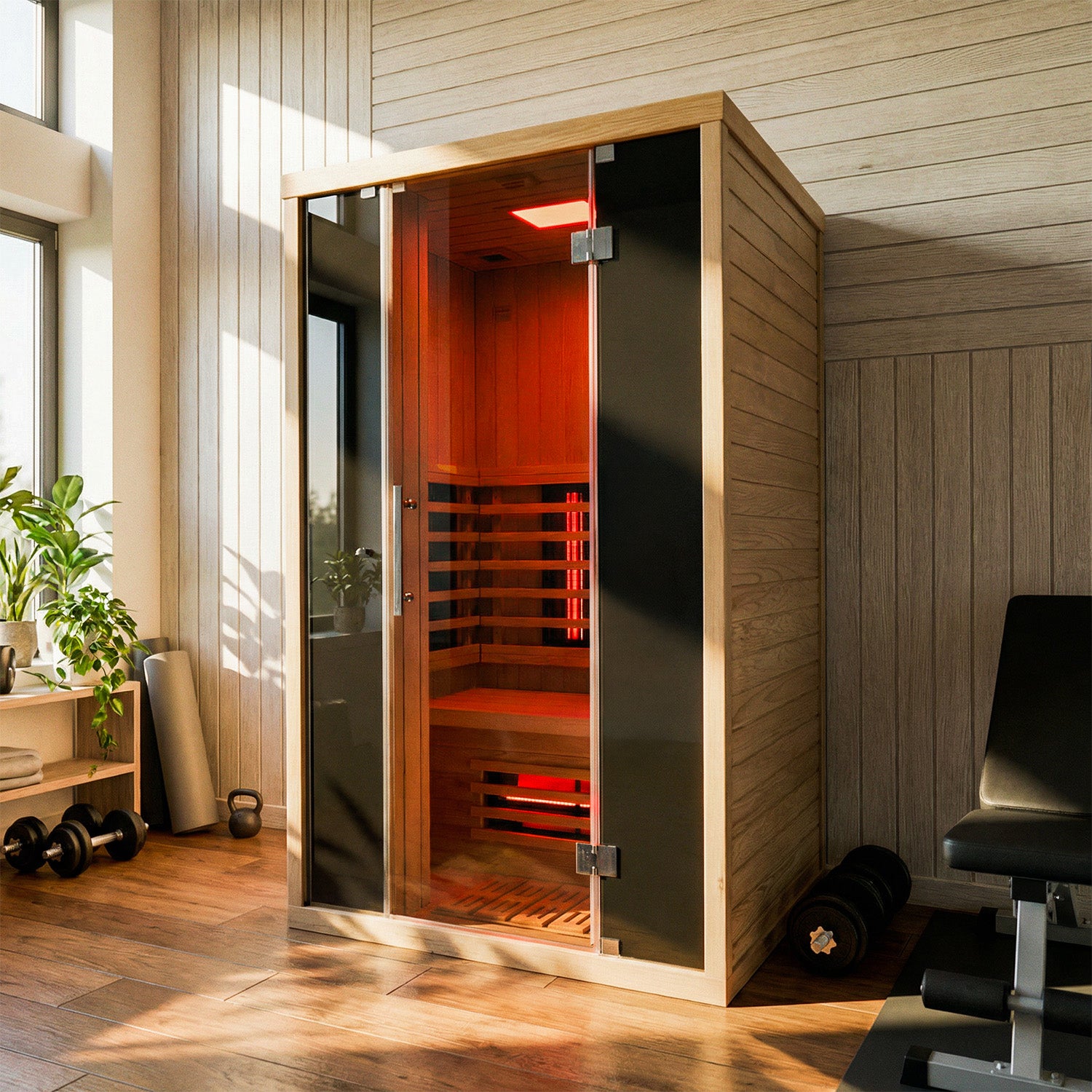 KY010 Indoor Infrared Sauna - 1-2 Person