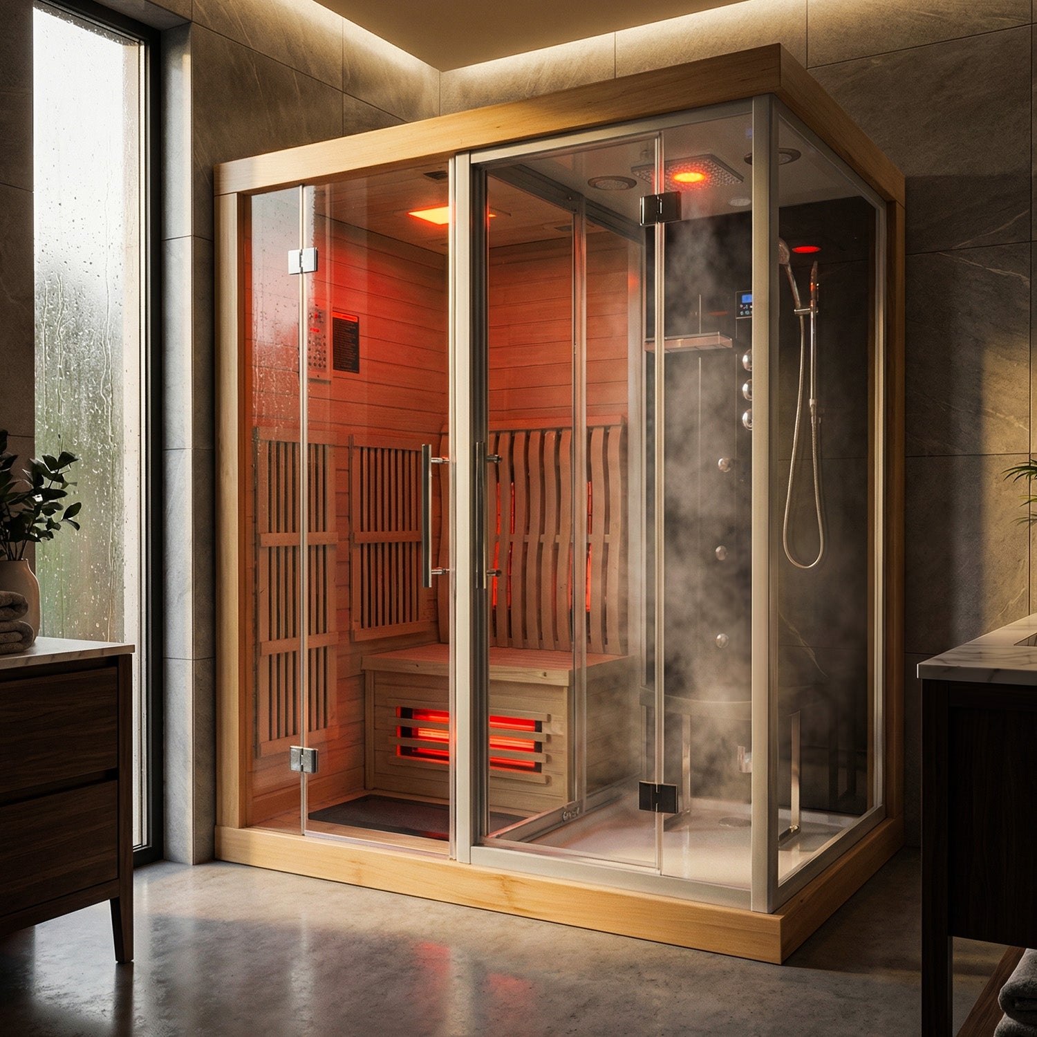 KYS1820 Sauna & Steam Shower (GRADE B)
