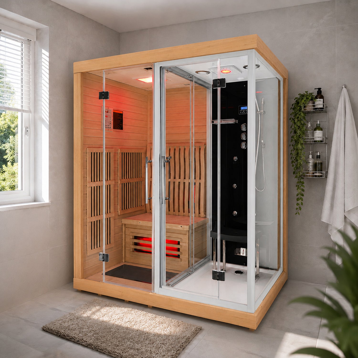 KYS1820 Sauna & Steam Shower