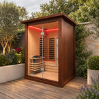 MXOS1700 Outdoor Hybrid Sauna - Aluminium