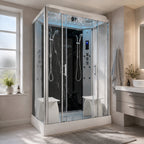 Marble Steam Shower - Twin