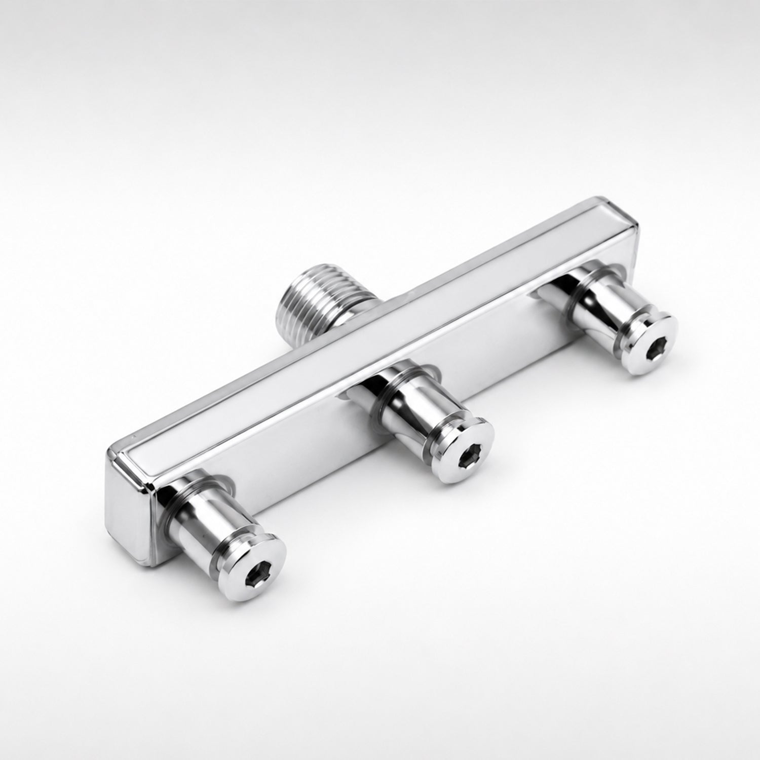 Chrome Tri-jet Steam Outlet