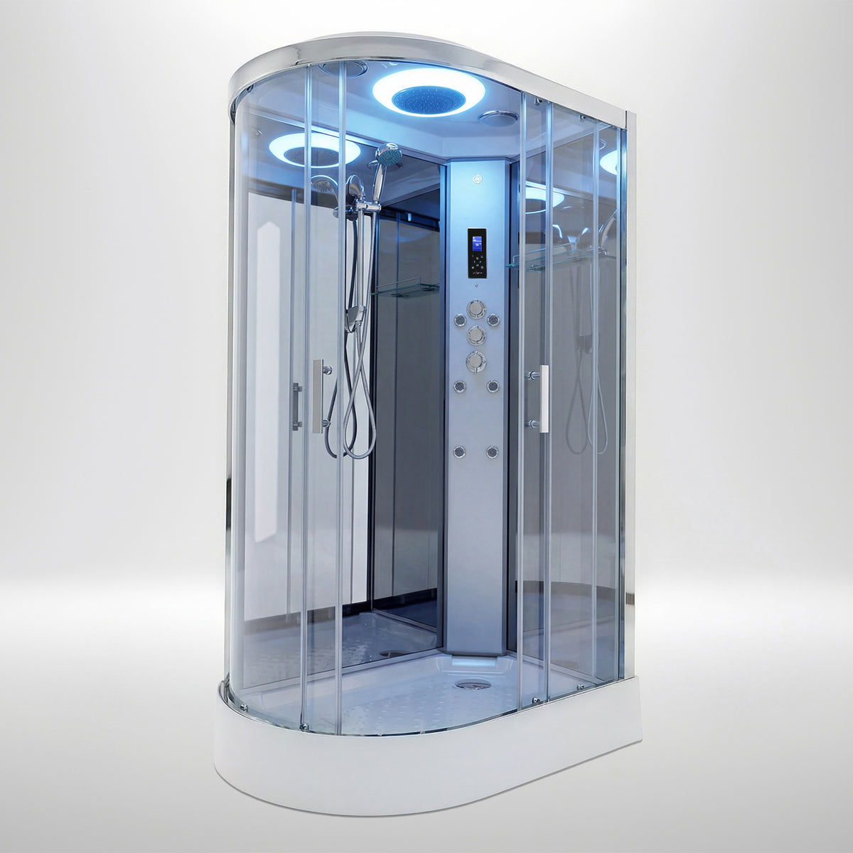 Premium Shower Cabin - Offset (Right)