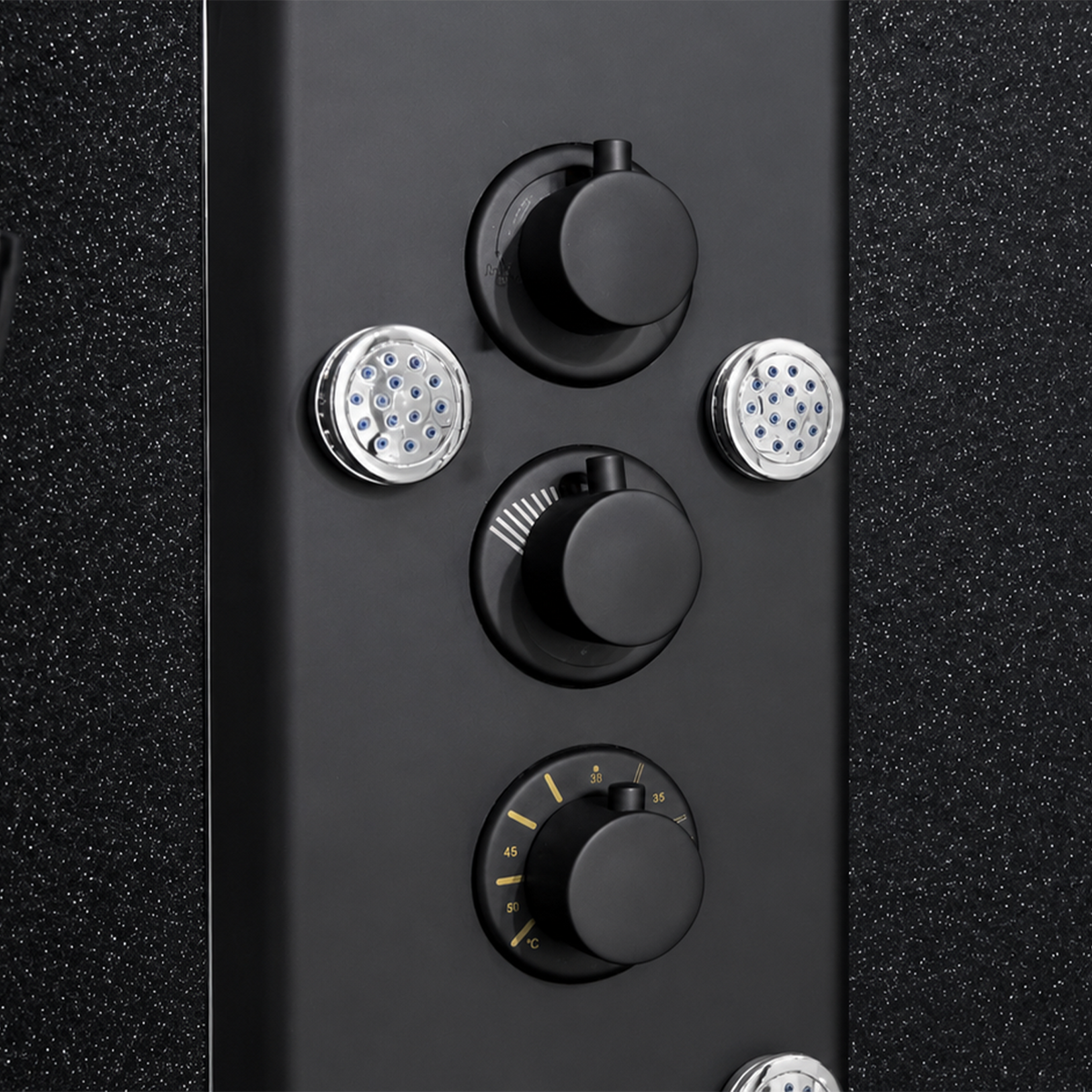 Limited Edition Black Sparkle Steam Shower