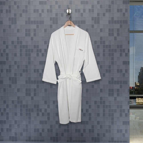 Insignia Waffle Bath Robe - Twin Pack